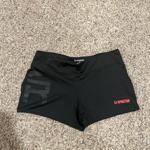 Spartan spandex shorts